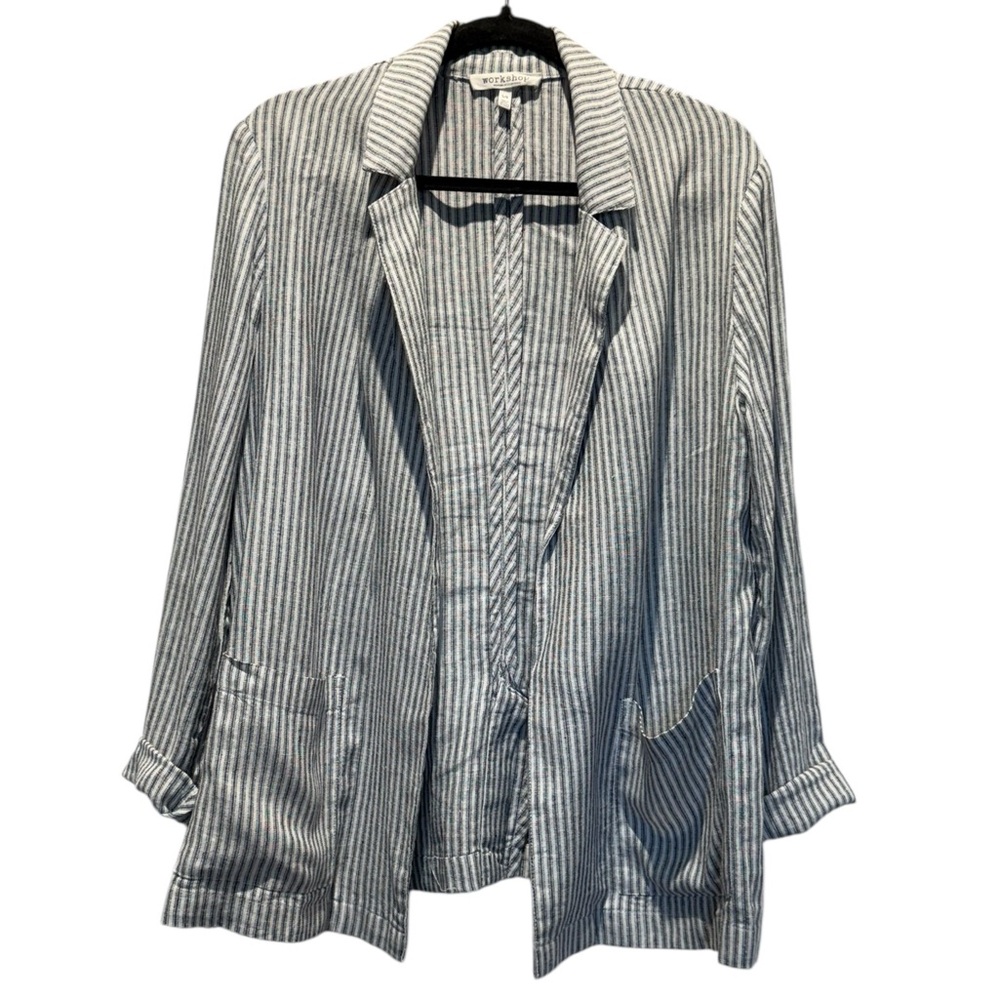 Striped Gray Women's Jacket
